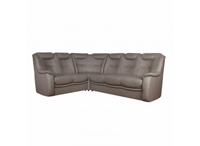 Design Ecksofa Sofa Kassel Leder Couch Polster Sitz Eck Sofas Wohnlandschaft Neu