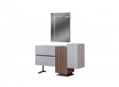 Modern Schminktisch Grau Schlafzimmer Möbel Schminktisch mit Spiegel