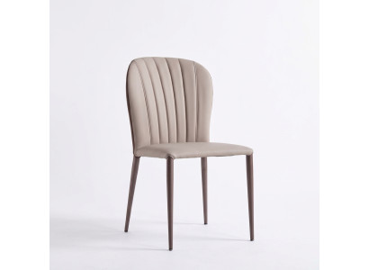 Beiger Esszimmer Stuhl Esszimmer Möbel Designer Kunstleder Stühle Neu