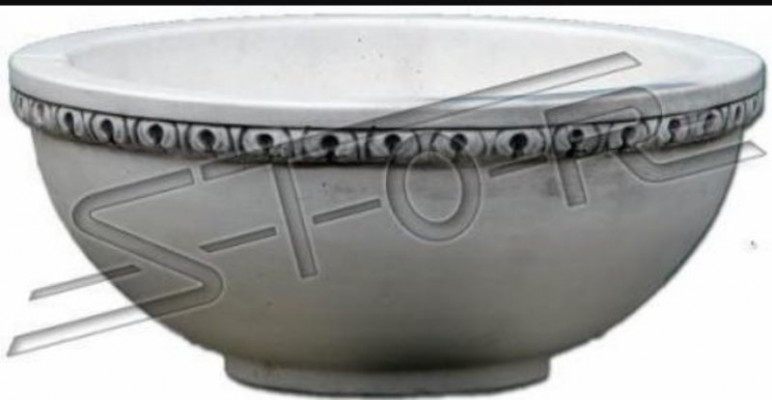 Blumenkorb Blumen Figuren Vase Gefäss Garten Terrasse Dekoration Statue