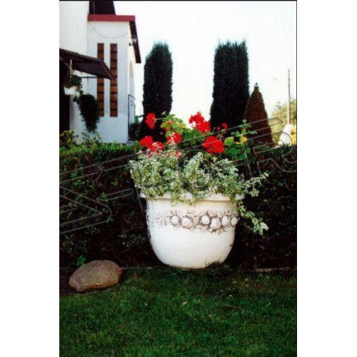 Blumenkübel Pflanz Kübel Dekoration Figur Natur Vasen Garten Blumentöpfe