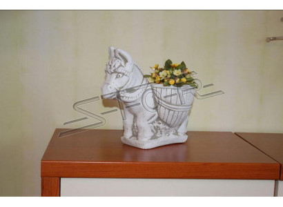 Blumenkübel Pflanz Kübel Dekoration Figur Vasen Blumentöpfe Natur Garten