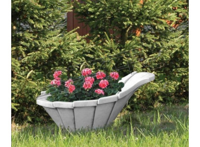 Blumenkübel Pflanz Kübel Dekoration Natur Garten Vasen Figur Blumentöpfe