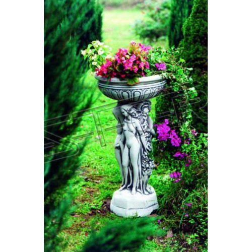 Blumenkübel Pflanz Natur Kübel Dekoration Figur Blumentöpfe Garten Vasen