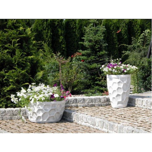 Blumenkübel Pflanz Natur Kübel Dekoration Vasen Garten Figur Blumentöpfe