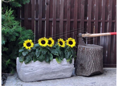 Blumentöpfe Kasten Topf Dekorative Blumen Töpfe XXL Beton Garten Terrasse