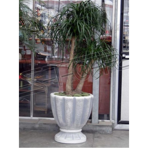 Design Blumentopf Deko Top Planz Kübel Gefäß Töpfe Figur Gesicht Skulptur