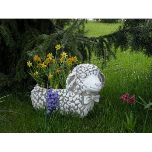 Design Deko Blumentopf Top Planz Kübel Gefäß Figur Töpfe Gesicht Skulptur
