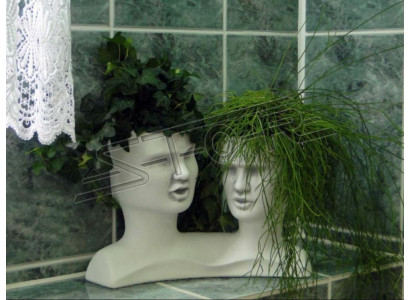 Designer Blumen Gefäß Pflanzen Kübel Blumenvase Vase Fressen