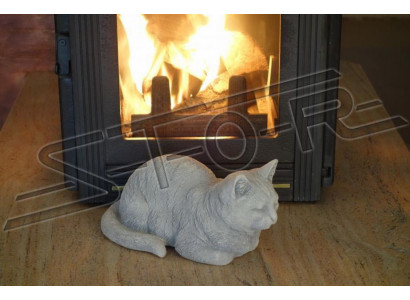 Garten Dekoration Dekorative Katze Terrasse Stein Figuren Figur Statue