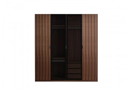 Modern Kleiderschrank Schlafzimmer Design Holzschrank Luxus Schrank Glastüren