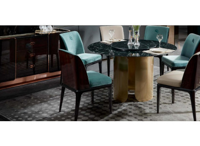 Stuhl Blau Esszimmer Moderne Stühle Design Möbel Luxus Designer Einrichtung Neu