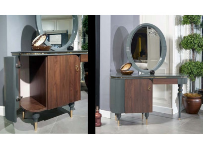 Schlafzimmer Möbel Designs 2tlg Schminktisch Kosmetiktisch Frisiertisch Spiegel