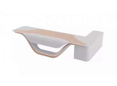 Design Eckschreibtisch Büro Einrichtung Chef Arbeitszimmer Möbel Büromöbel neu