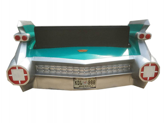 Cadillac Car Autosofa Diner Sofa Couch Auto Möbel Einrichtung Deko Modell Sofas