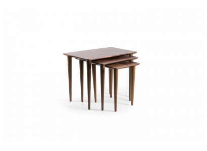 Braun Beisteltisch Modern Design Einrichtung Luxus Kaffeetisch Wohnzimmer