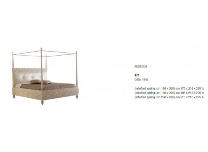 Doppelbett Möbel Bett Italien Bizzotto Betten Polster Luxus Schlafzimmer Luxus