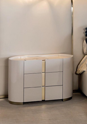 Nachttisch Design Tisch Möbel Nachttische Holz Schlafzimmer Beistelltisch Neu