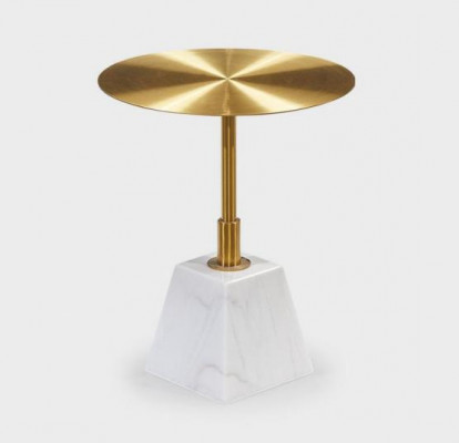 Runder Hochwertiger Metall Beistelltisch Stilvolle Kaffeetische Design