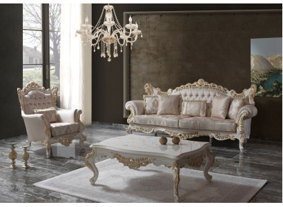 Polstersofa Komplette Couchgarnitur Sofagarnitur Beige Sofa Stoffsofa