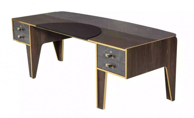 Luxus Schreibtisch Büro Set 4 tlg. Schrank Tisch Schreibtisch Couchtisch 4tlg