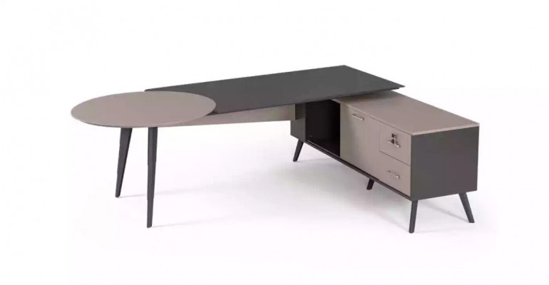 Modernes Büro Set Arbeitszimmer Komplette Designer Schreibtisch Möbel