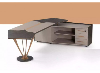 Eckschreibtisch Büromöbel Arbeitszimmer Luxus Möbel Modern Tisch Neu