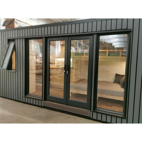 Campinghaus Gartenhaus Häuschen Holzhaus Ferienhaus Luxus 490cm Camping