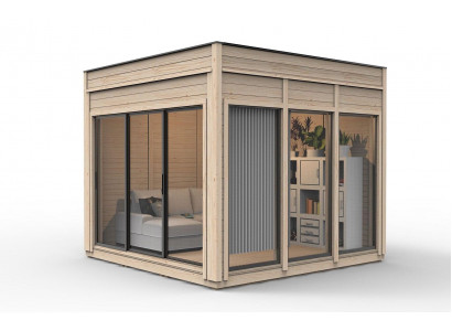 Campinghaus Garten Haus Holzhaus Ferienhaus Gartenhaus Häuschen 354x354x318