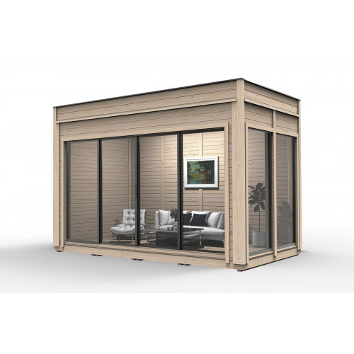 Campinghaus Holzhaus Gartenhaus Ferienhaus Luxus Holz Haus Häuschen