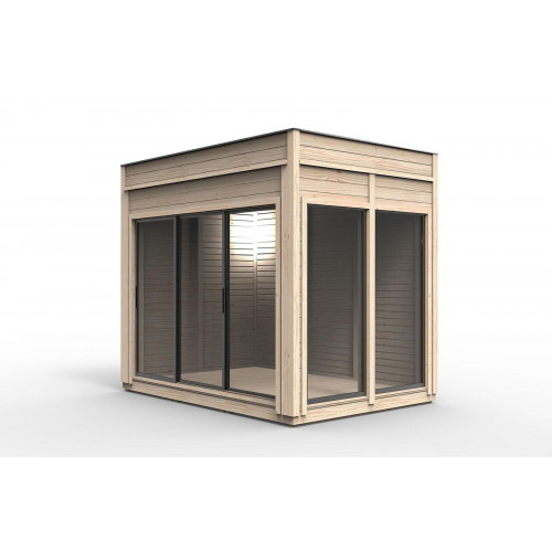 Campinghaus Gartenhaus Haus Holzhaus Ferienhaus Häuschen Camping 245x245x318