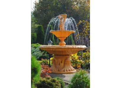 Zierbrunnen Springbrunnen Figur Brunnen Dekoration Garten Fontaine Teich CARELLO