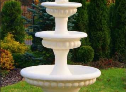 Zierbrunnen Springbrunnen 186cm Skulptur Brunnen Deko Garten Fontaine Teich Neu