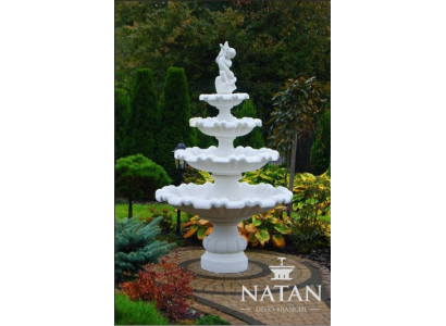 Zierbrunnen Springbrunnen Brunnen Garten Dekoration Fontaine Teich GRECO RAGAZZI