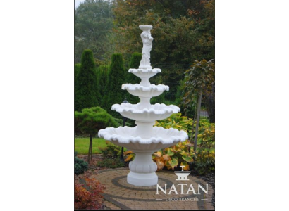 Zierbrunnen Springbrunnen Brunnen Garten Dekoration Fontaine Teich GRECO SHELLA