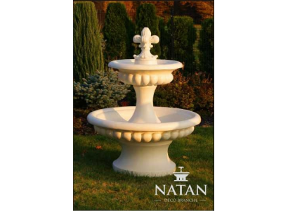 Zierbrunnen Springbrunnen 157cm Skulptur Brunnen Deko Garten Fontaine Teich Neu