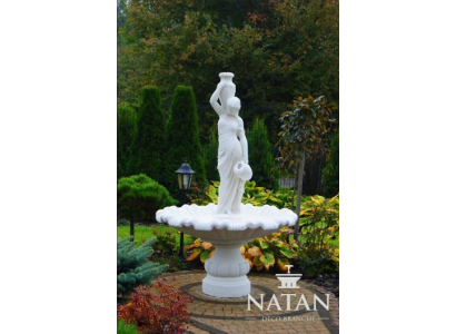 Zierbrunnen Springbrunnen Brunnen Garten Dekoration Fontaine Teich Wasser ALLENA