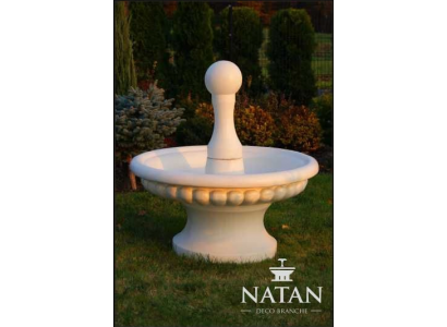 Zierbrunnen Springbrunnen Skulptur Brunnen Deko Garten Fontaine Teich 129cm Neu