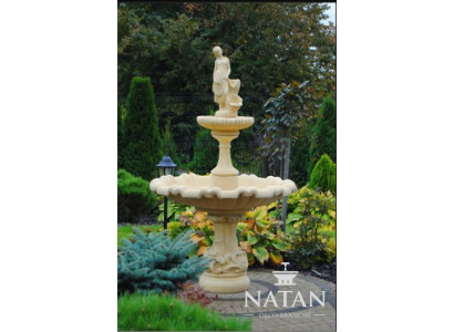 Zierbrunnen Springbrunnen Brunnen Garten Dekoration Fontaine Teich ELENA AMANDA