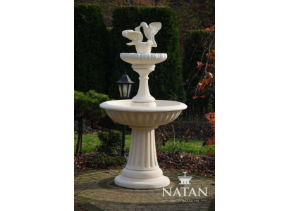 Zierbrunnen Springbrunnen Skulptur 171cm Brunnen Deko Garten Fontaine Teich Neu