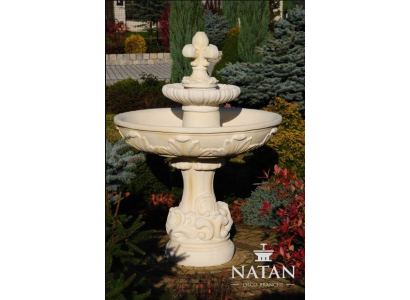 Springbrunnen Froschbrunnen Brunnen Steinbrunnen Gartenbrunnen Fontaine 150cm