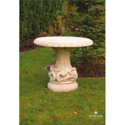 Tische Römischer Stil Garten Stein Tisch Rund Terrassen Möbel Gartenmöbel Deko