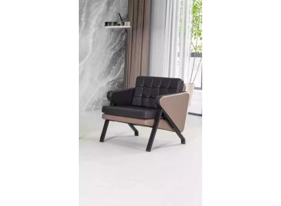 Modern Sessel Arbeit Zimmer Büro Textil Möbel Polster Stoff Designer Neu