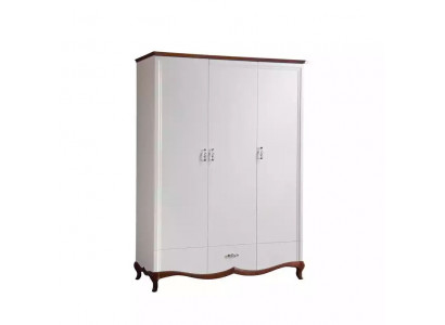 Modern Design Weiß Kleiderschrank mit Schublade Holz Design Schränke neu