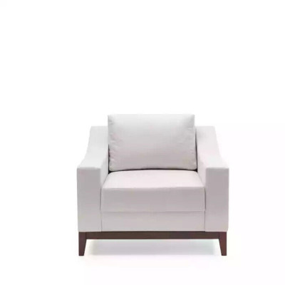 Sessel weiß Skandinavisch Polstersessel Fernsehsessel Lounge Club Möbel