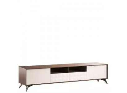 TV-Ständer Lowboard Wohnwand Modern Design Sideboard Holz