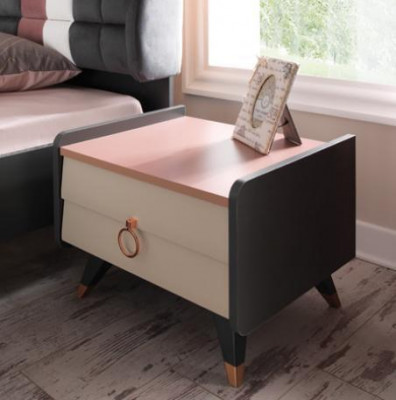 Schlafzimmer Set Bett Nachttisch Kleiderschrank Modern Luxus Setra Set