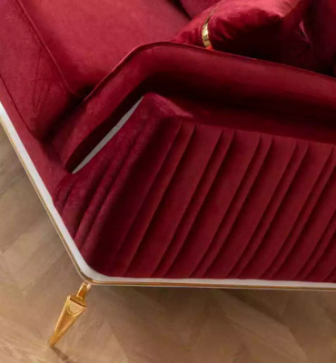 Sofagarnitur 331 Set Wohnzimmer Möbelset Design Modernes 3tlg neu