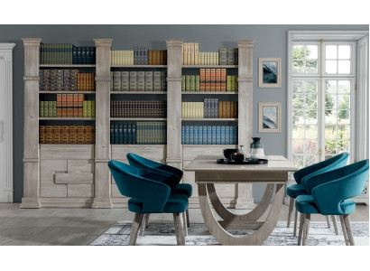Klassisch Regal Wandregal Bücherschrank Bücherregal Wohnwand Wohnzimmer