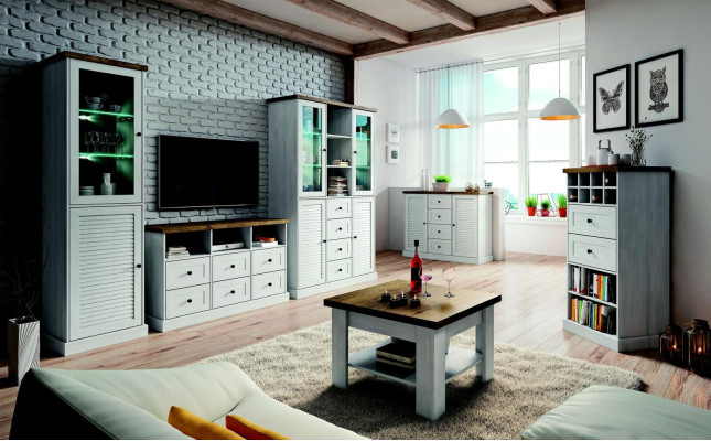 Wohn Zimmer Regal Holz Luxus Schrank Design Kommode Anrichte Side Low Board Neu